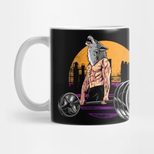 wolf gym Mug
